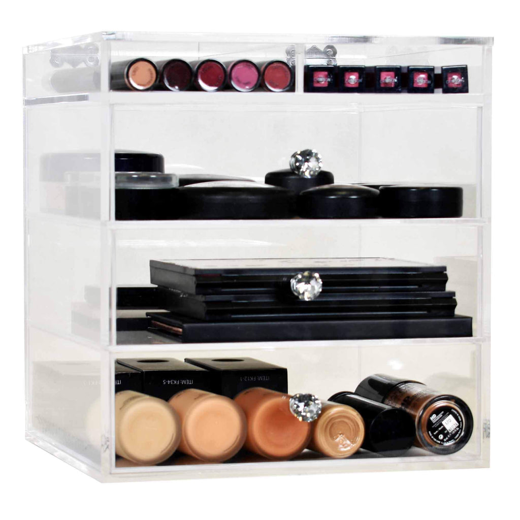 ESSENTIALS CUBE - Makeup Organiser by Glamour Makeup Mirrors 2