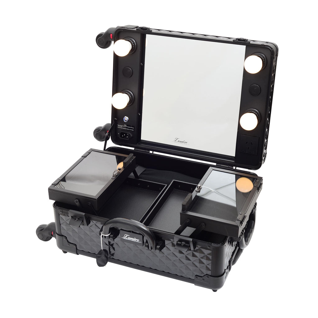 Glow'N'Go Hollywood Travel Case | Cosmetic Travel Case | Glamour Makeup Mirrors 4