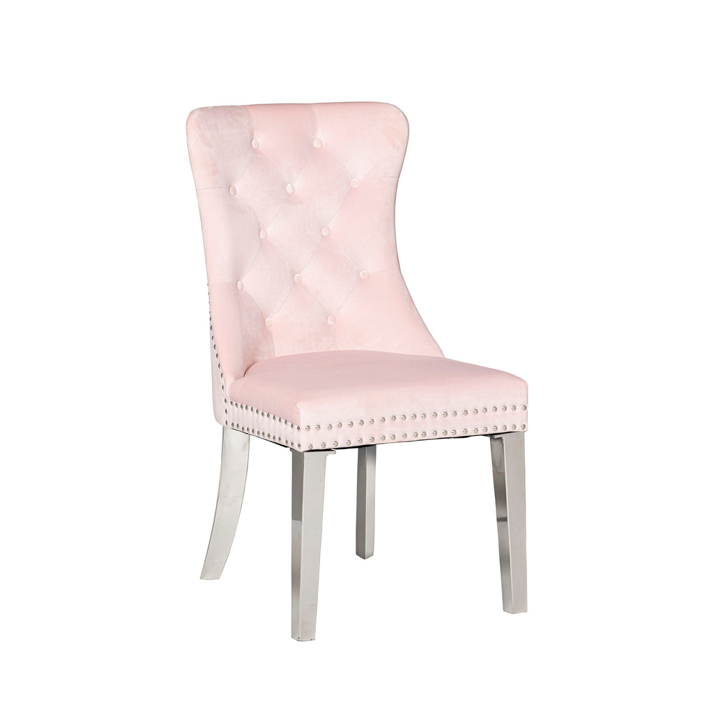 Nora Chair - Blush Pink