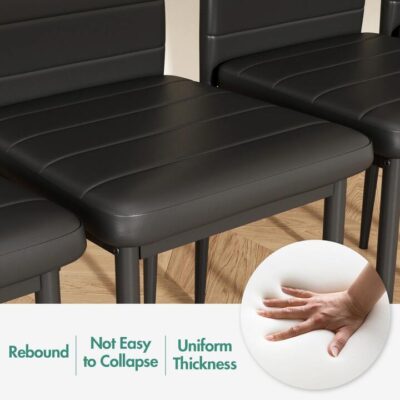 Advwin Dining Chairs Set of 4 Kitchen Chair