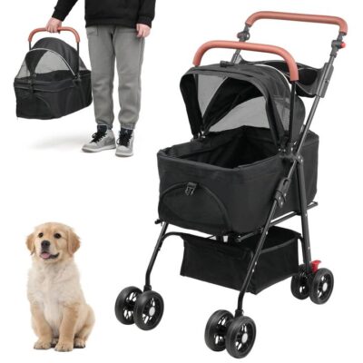 Advwin Large Pet Stroller Pram