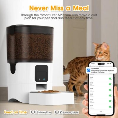 Advwin Automatic Cat Feeder WiFi & Pet Water Fountain (Pre-Order)