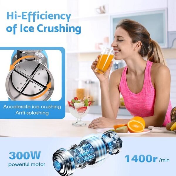 Advwin 300W Electric Ice Crusher 4 blades
