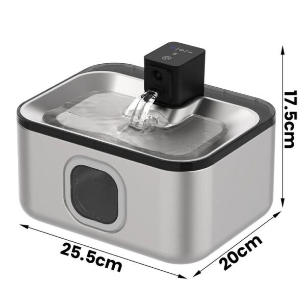 Advwin 5L/169oz Wireless Cat Water Fountain