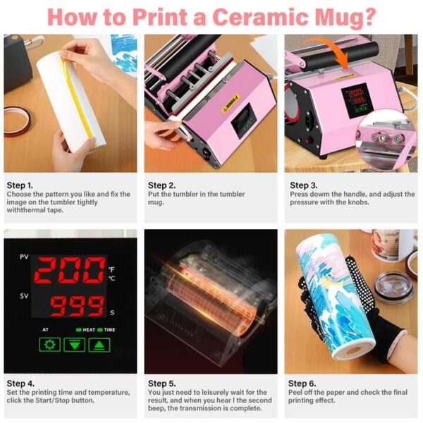 Advwin Tumbler Heat Press Machine