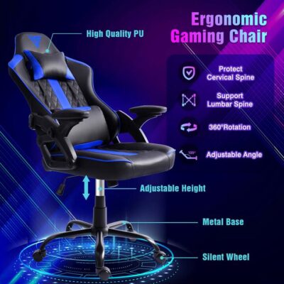 Advwin Ergonomic Gaming Chair Widen Seat (Pre-Order)