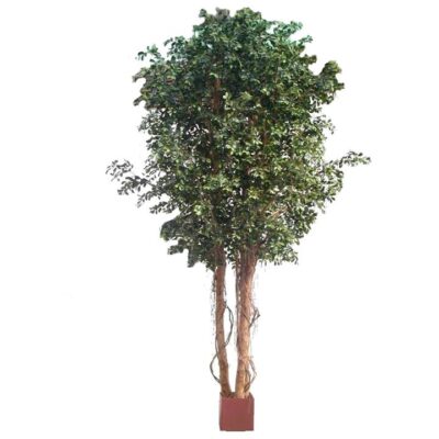 Potted Giant Artificial Ficus Retusa Tree, 305cm