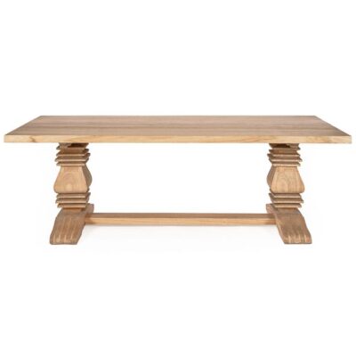 Charleston Mindi Wood Pedestal Dining Table, 300cm