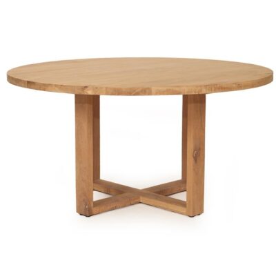 Brynas American Oak Round Dining Table, 180cm