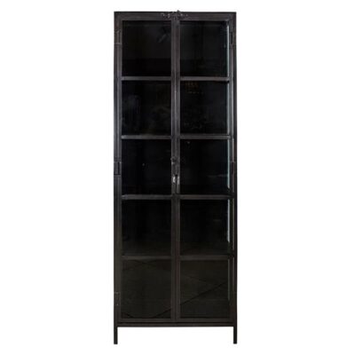 Monroe Iron & Glass Display Cabinet