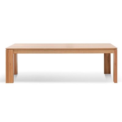 Ermita Messmate Timber Dining Table, 240cm, Natural