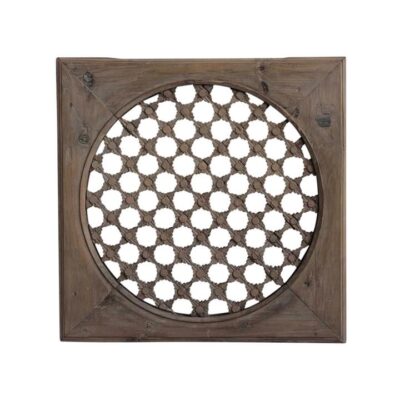 Dong Xuan 150 Year Antique Pine Timber Screen Decor, No.1