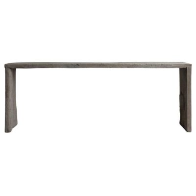 Yutai Elm Timber Console Table, 220cm