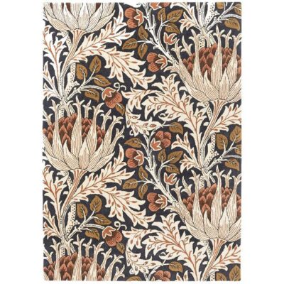 Morris & Co Artichoke Hand Tufted Designer Wool Rug, 350x250cm, Amber