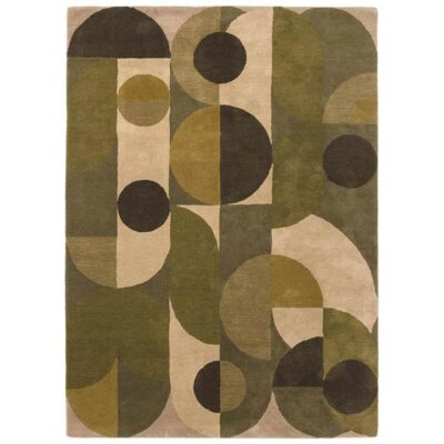 Brink & Campman Decor Cosmo Hand Tufted Designer Wool Rug, 280x200cm, Green