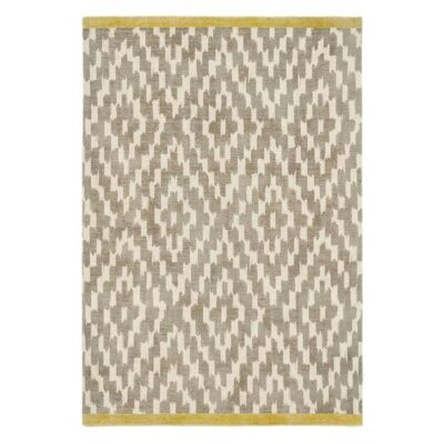 Scion Uteki Slate Hand Tufted Designer Wool Rug, 350x250cm