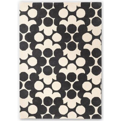 Orla Kiely Puzzle Flower Hand Tufted Designer Wool Rug, 350x250cm