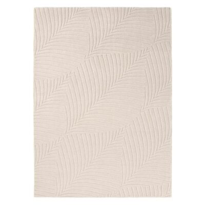 Wedgwood Folia Hand Tufted Designer Wool Rug, 350x250cm, Stone