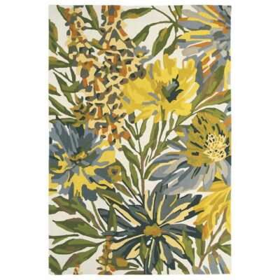 Harlequin Floreale Hand Tufted Designer Wool Rug, 350x250cm, Maize