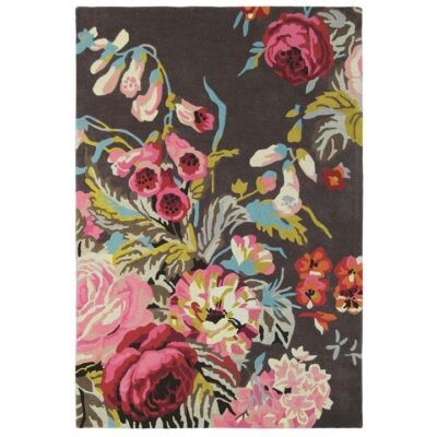 Sanderson Stapleton Park Hand Tufted Designer Wool Rug, 350x250cm, Rosewood