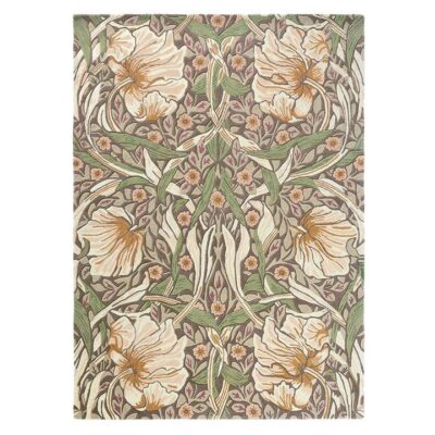 Morris & Co Pimpernel Hand Tufted Designer Wool Rug, 280x200cm, Aubergine