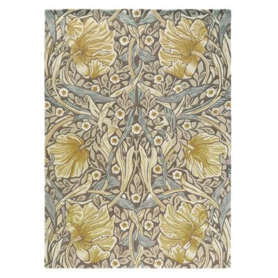 Morris & Co Pimpernel Hand Tufted Designer Wool Rug, 280x200cm, Bullrush