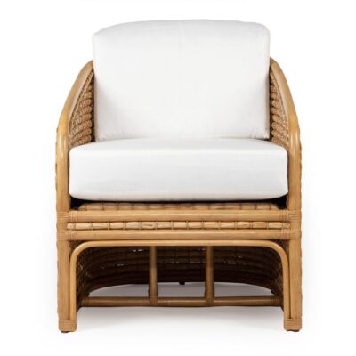 Lisandro Rattan Occasional Tub Chair