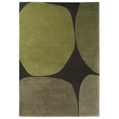 Brink & Campman Decor Plateau Hand Tufted Designer Wool Rug, 280x200cm, Moss