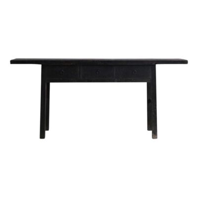 You An 130 Year AntiqueAntique Fruit Wood Oriental Console Table, 185cm