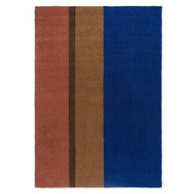 Brink & Campman Habitat Festival Stripe Indoor / Outdoor Designer Rug, 350x250cm, Blue