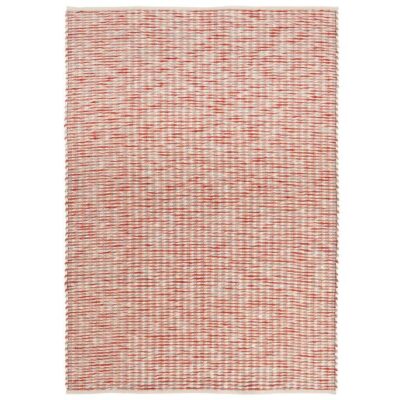 Brink & Campman Grain Handwoven Designer Wool Rug, 230x160cm, Crimson