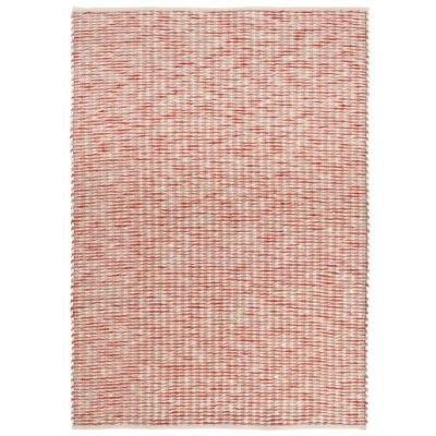 Brink & Campman Grain Handwoven Designer Wool Rug, 350x250cm, Crimson