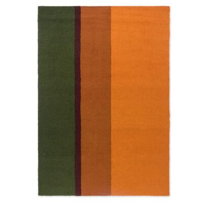 Brink & Campman Habitat Festival Stripe Indoor / Outdoor Designer Rug, 350x250cm, Orange