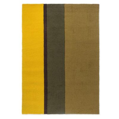 Brink & Campman Habitat Festival Stripe Indoor / Outdoor Designer Rug, 350x250cm, Yellow