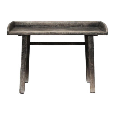 Canglu 130 Year Antique Elm Timber Oriental Desk, No.0624, 126cm