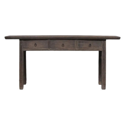 Li Yun 130 Year Antique Elm Timber Oriental Console Table, 177cm