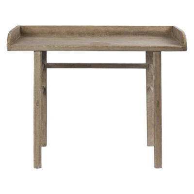 Canglu 130 Year Antique Elm Timber Oriental Desk, 116cm, Natural