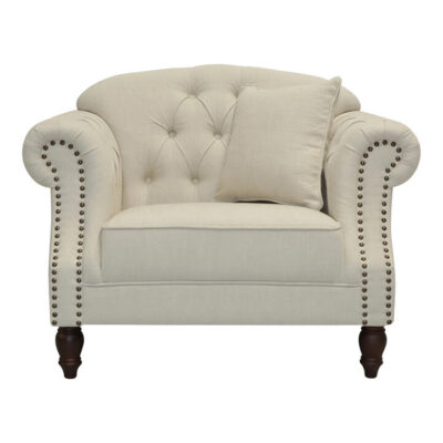 Vaucluse Fabric Armchair, Beige
