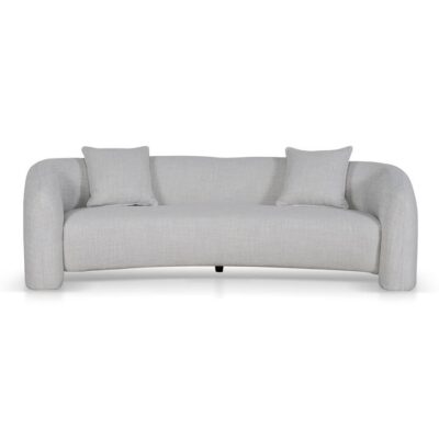 Calmerey Fabric Sofa, 3 Seater, Beige