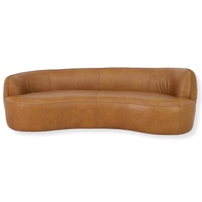 Fenor Leather Sofa, 3 Seater