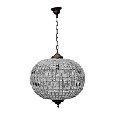 Palermo Italian Inspired Crystal Pendant Light, 70cm