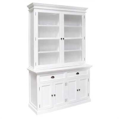 Halifax Mahogany Timber 2 Door Hutch Cabinet