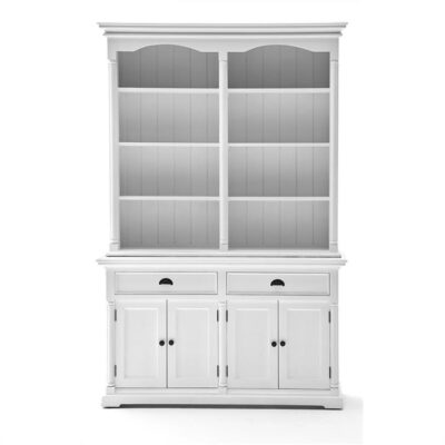 Provence Mahogany Timber Hutch Cabinet