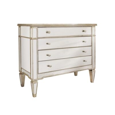 Cassidy Mirrored 4 Drawer Chest