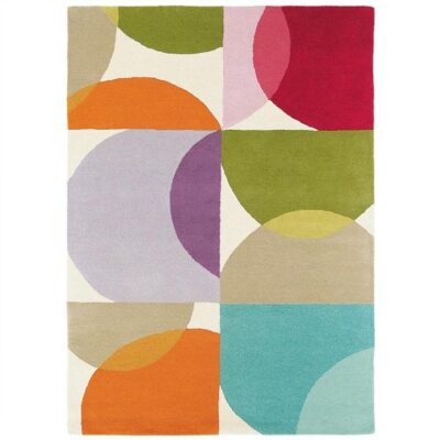 Scion Kaleido Hand Tufted Designer Wool Rug, 280x200cm, Pop
