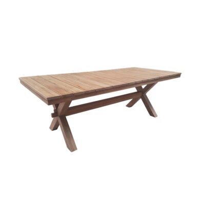 Catalina Teak Timber Outdoor Dining Table, 220cm
