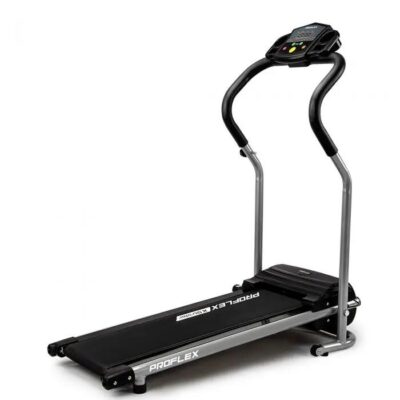 PROFLEX Mini Walking Electric Treadmill Compact Exercise Machine Fitness Equipment Black