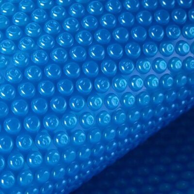AURELAQUA 500 Micron 11x5m Solar Thermal Blanket Swimming Pool Cover, Blue