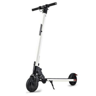 ALPHA Peak 300W 10Ah Electric Scooter, Suspension, for Adults or Teens, White