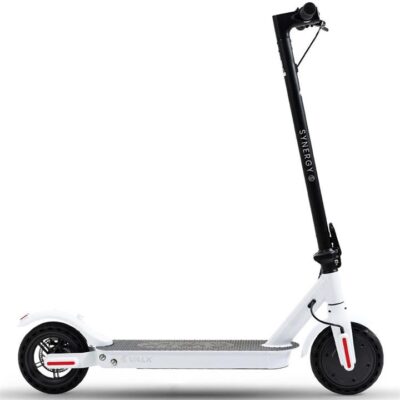 VALK Synergy 5 Electric Scooter, 400W, AU Compliant, Motorised eScooter for Adults, White